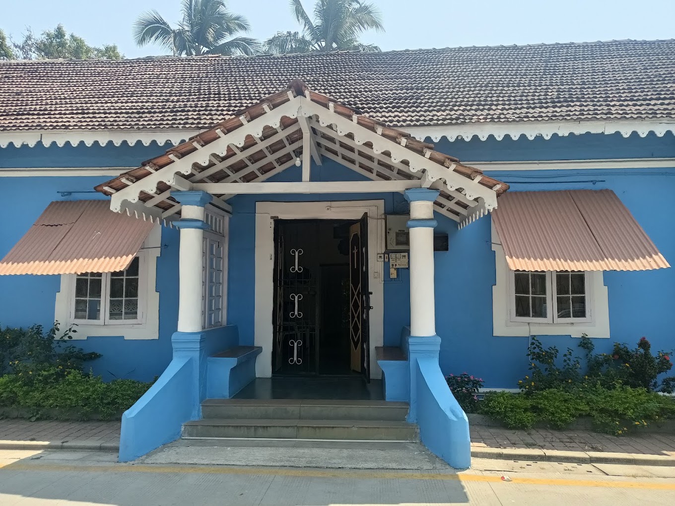 Pope's house in Moti Daman Fort