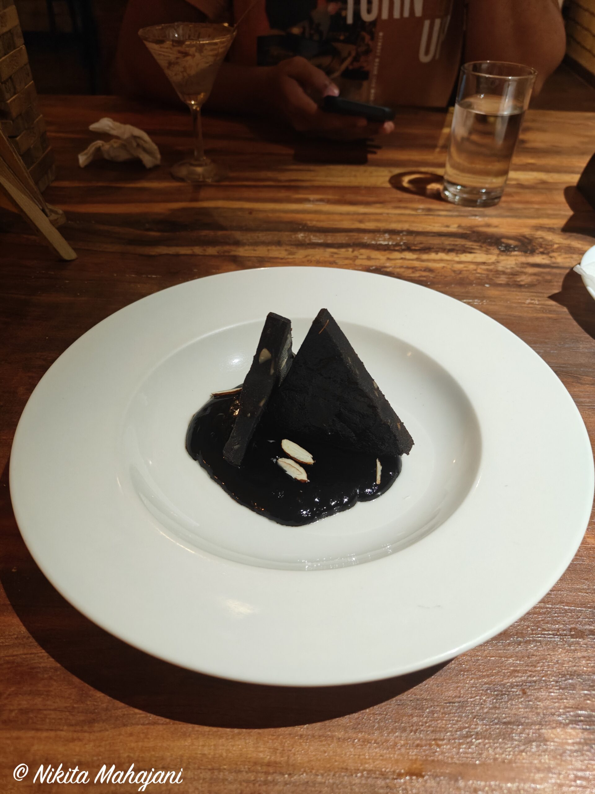 Vegan almond fudge at EnvAiroH, Daman