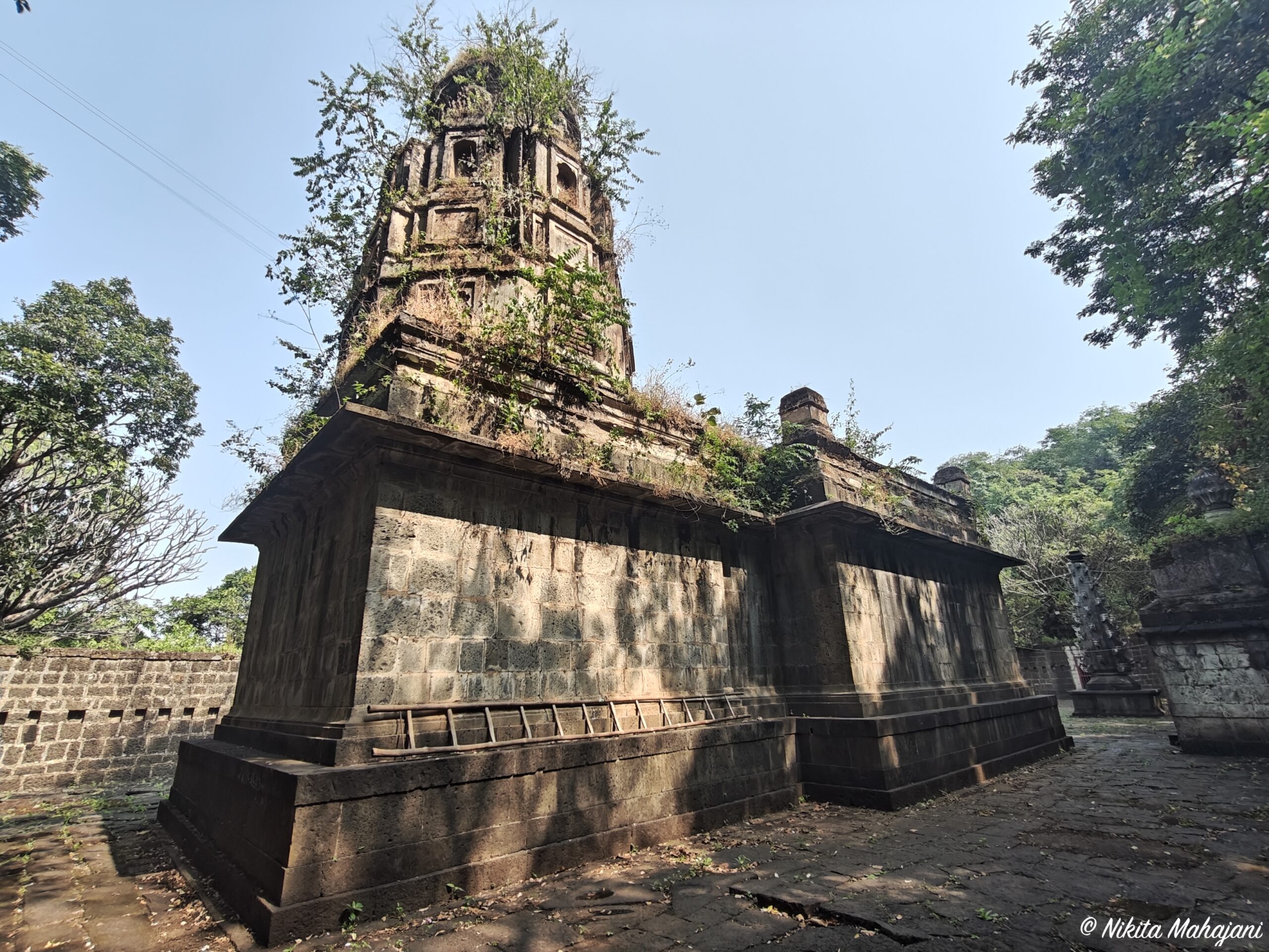Main temple of Pateshwar, Satara.
