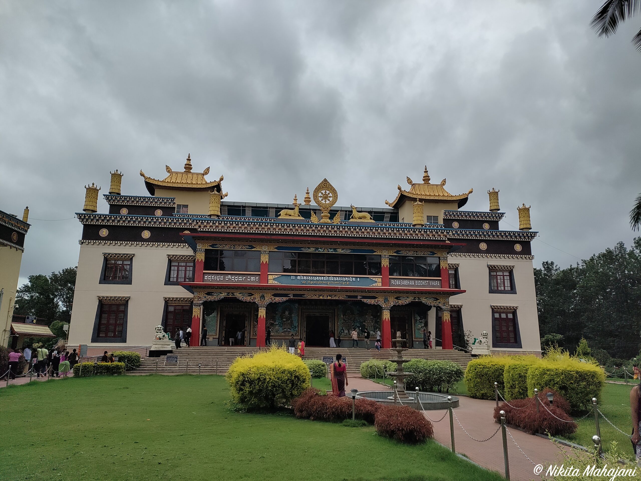 Namdroling monastery Golden Temple.