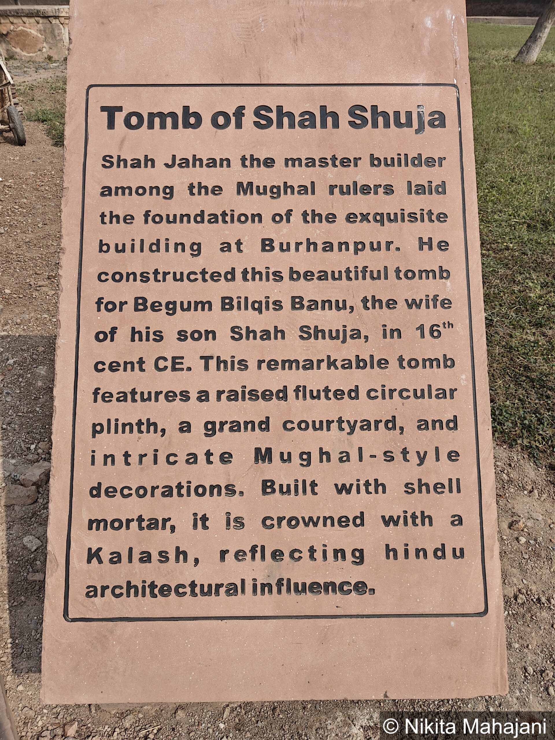 Tomb of Shah Shuja, Burhanpur.