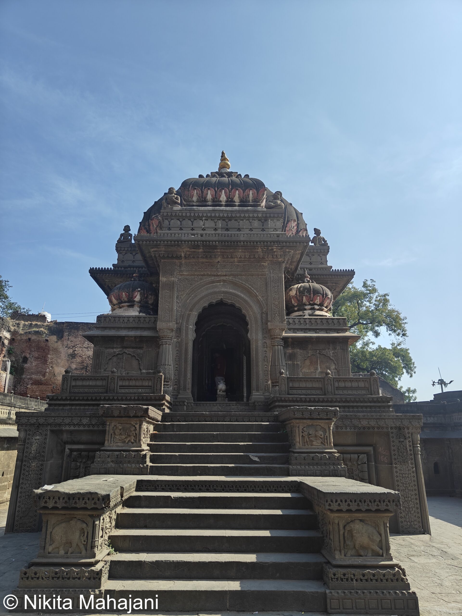 Temples on Maheshwar ghat.