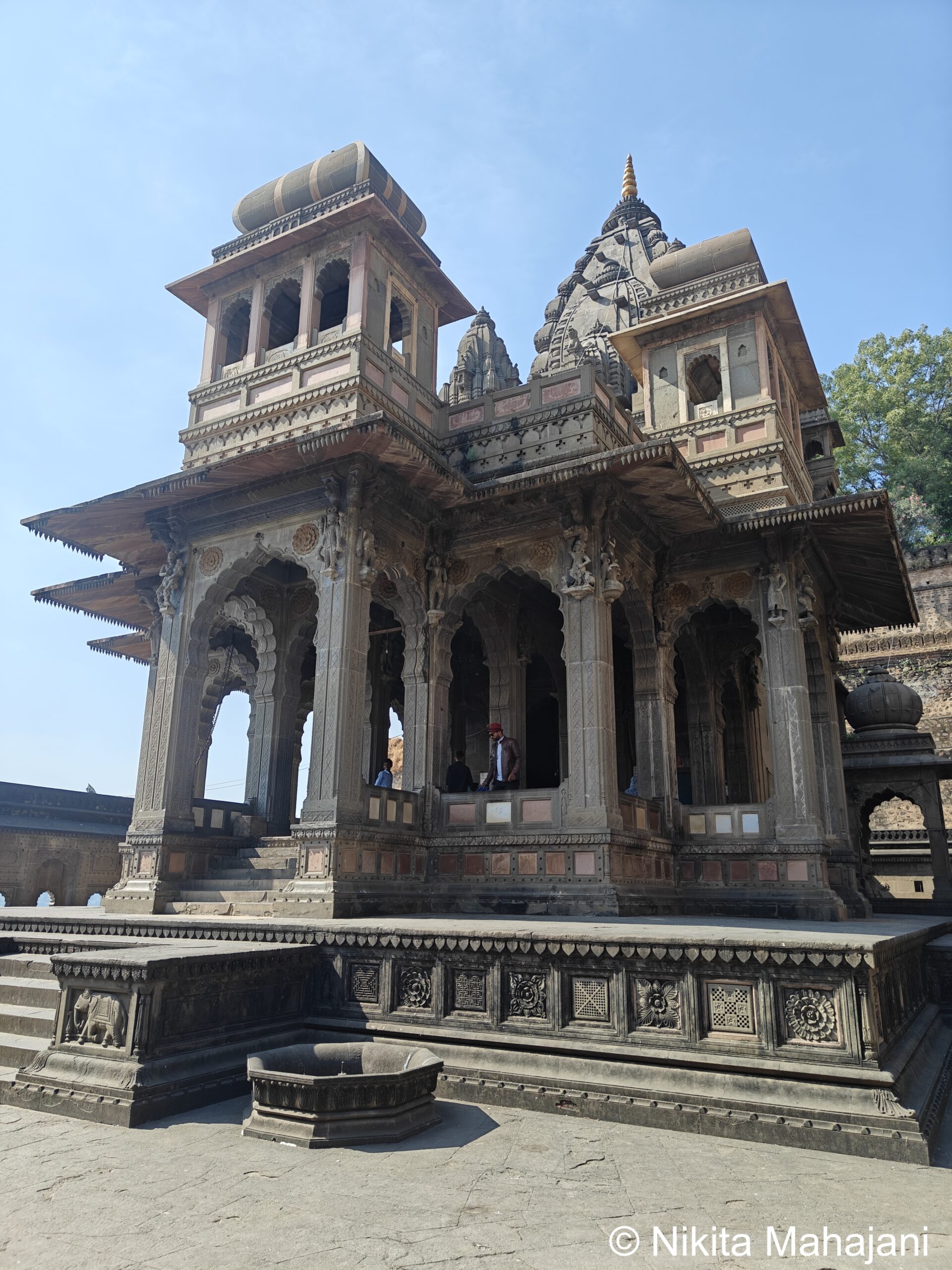 Temples on Maheshwar ghat.