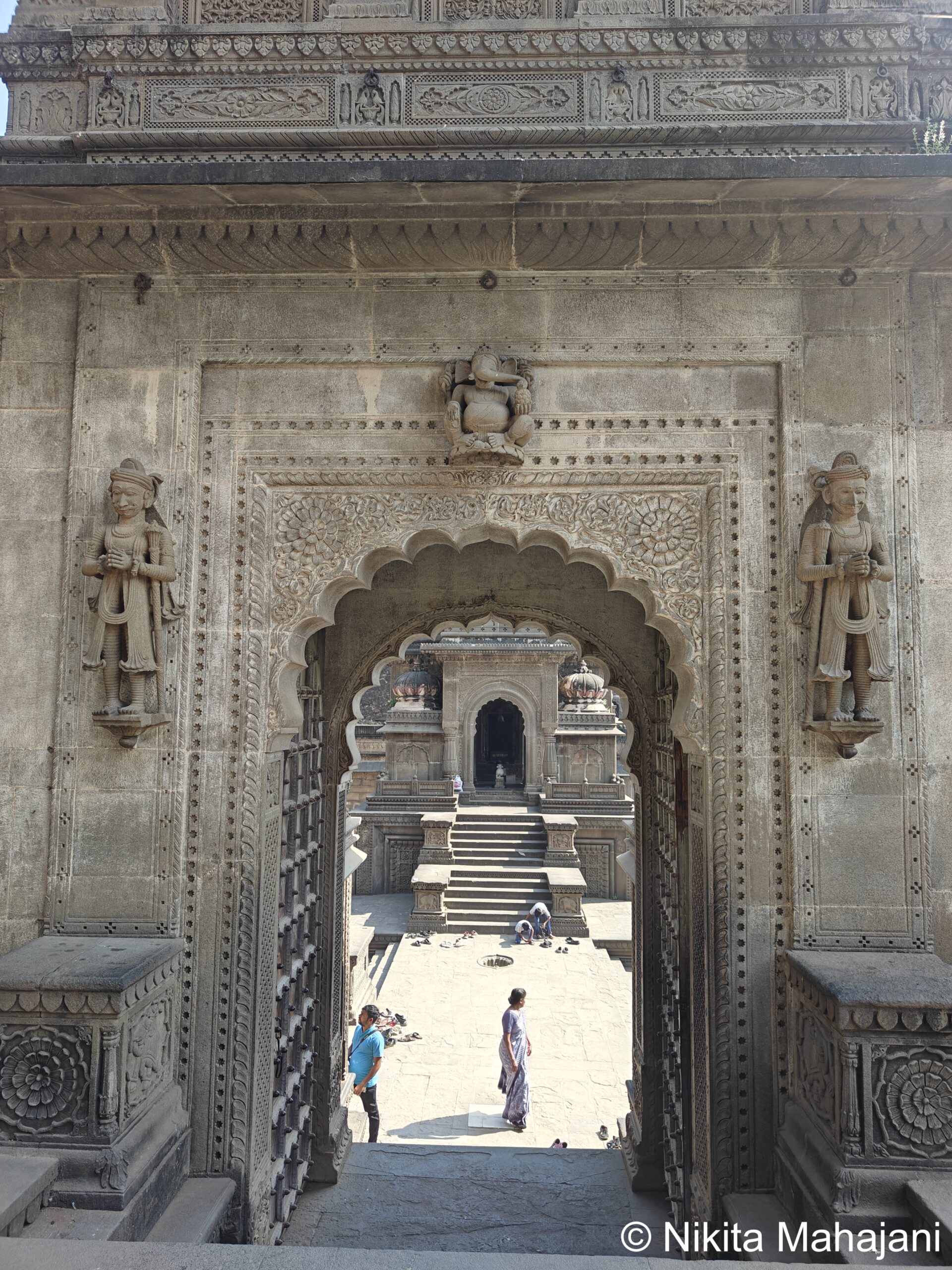 Temples on Maheshwar ghat.