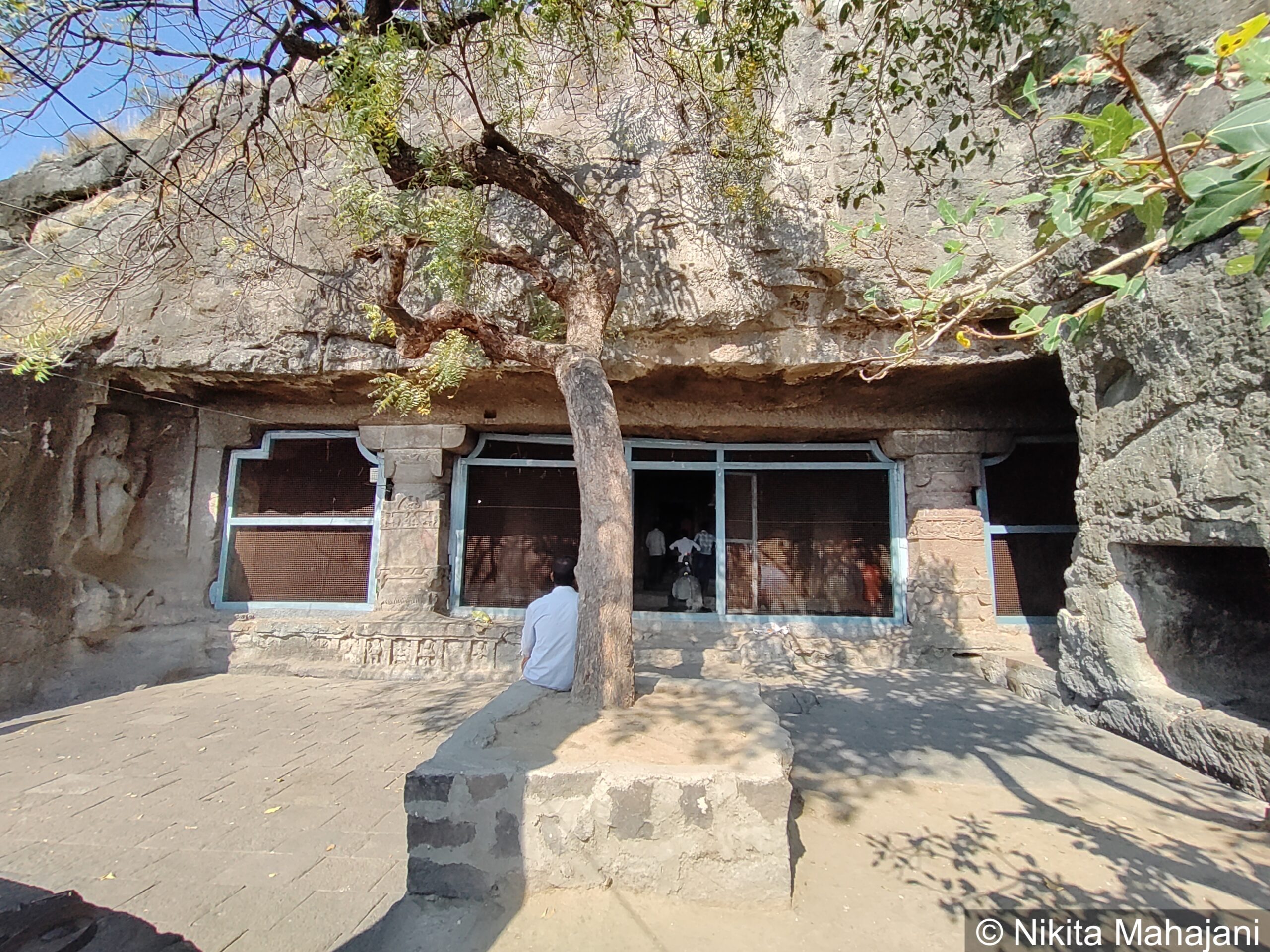Entrance of Shri Takli Dhokeshwar cave temple
