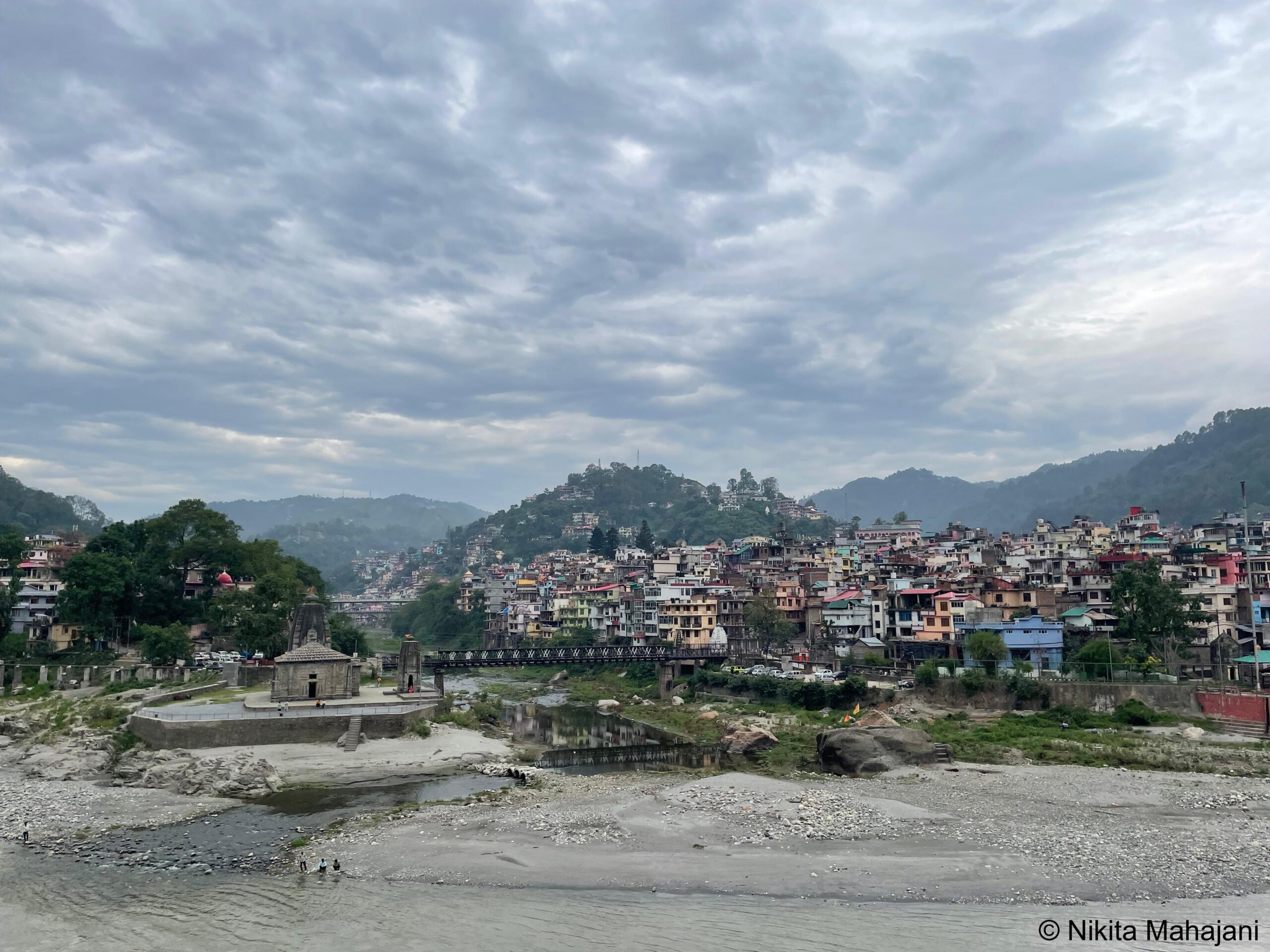 View of Panchavaktra temple from Triloknath temple