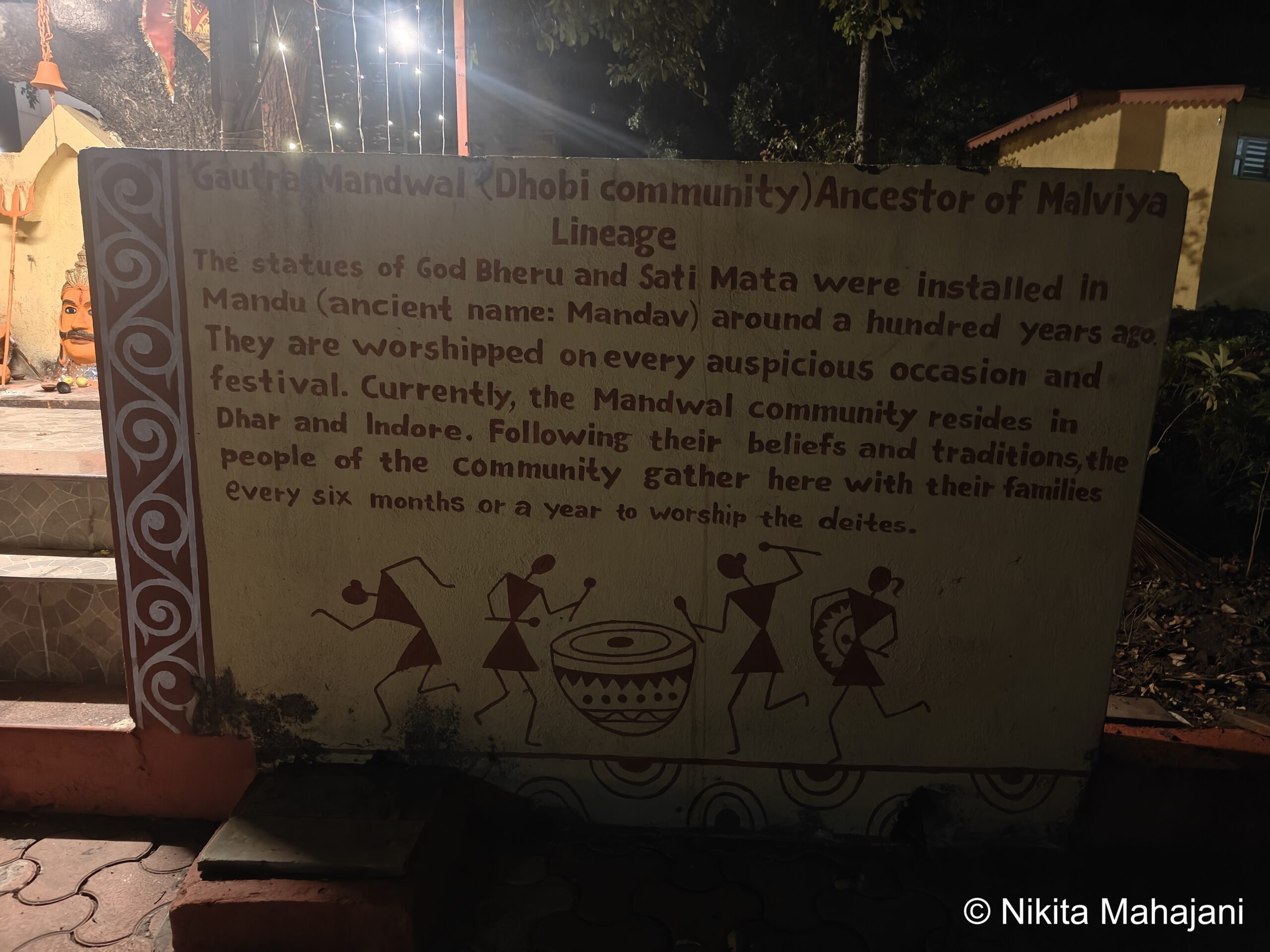 Gautra Mandwal (Dhobi community) Ancestor of Malviya Lineage