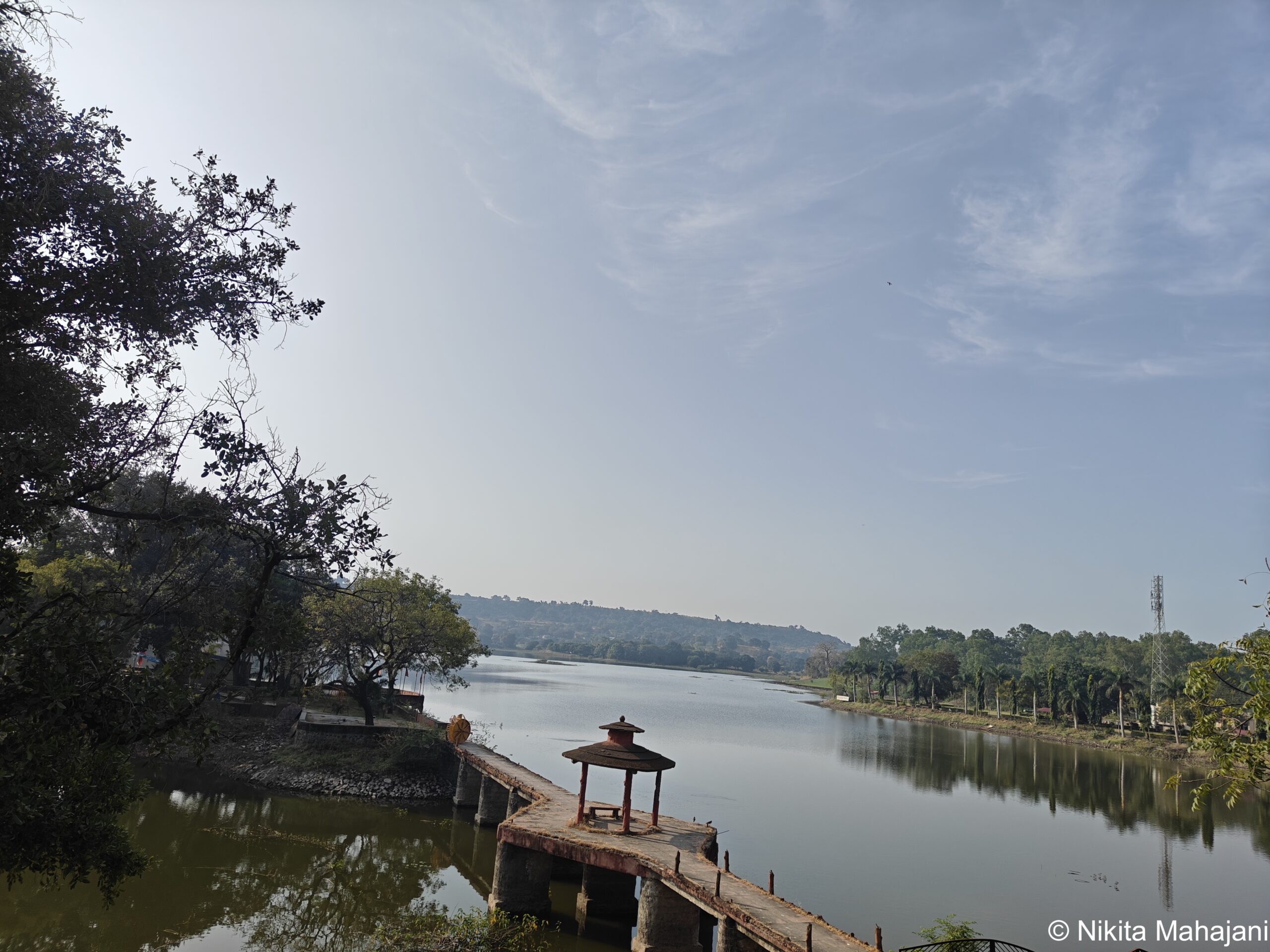 View from MPT Malwa Resort, Mandav.