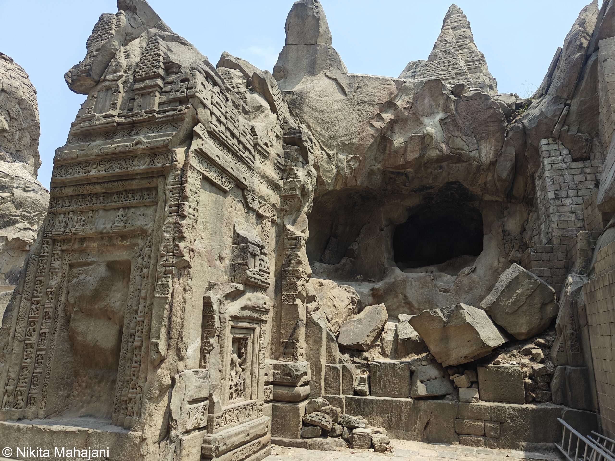 Masroor Rock cut Temple.