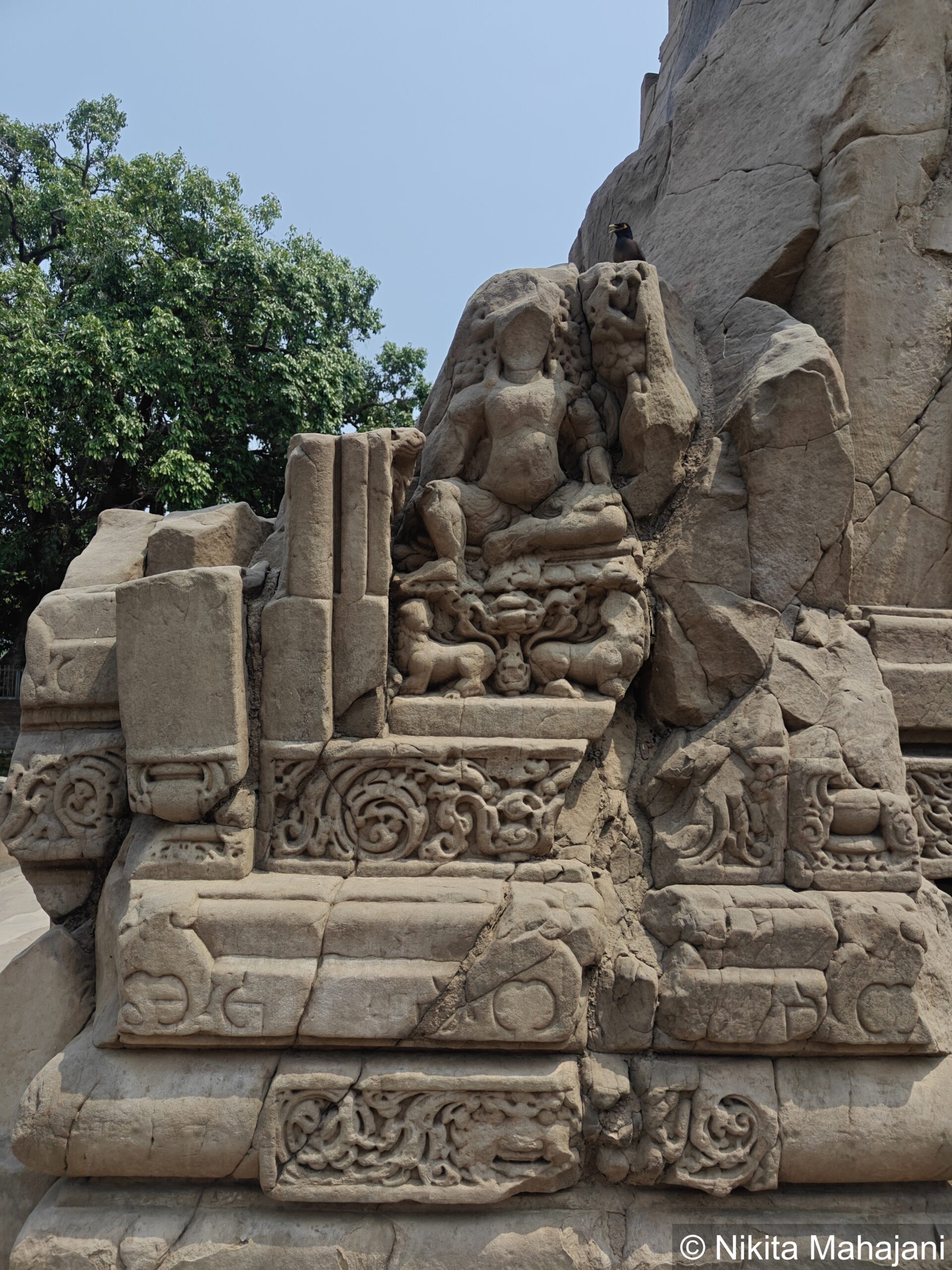 Masroor Rock cut Temple.