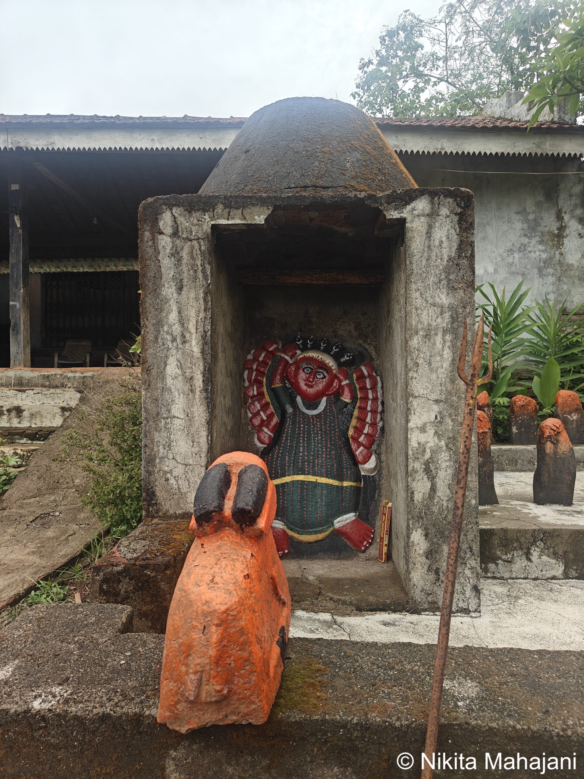 Tribal Ganesha Nandi shivlinga, Dang, Gujarat.
