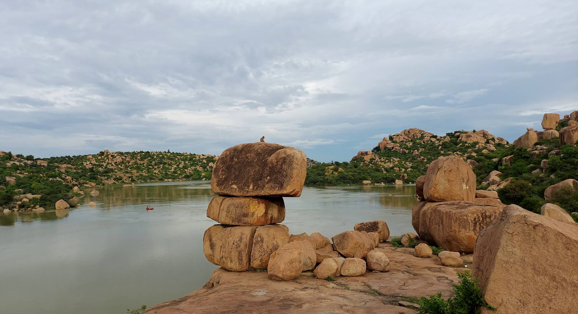 Sanapur lake, Hampi
