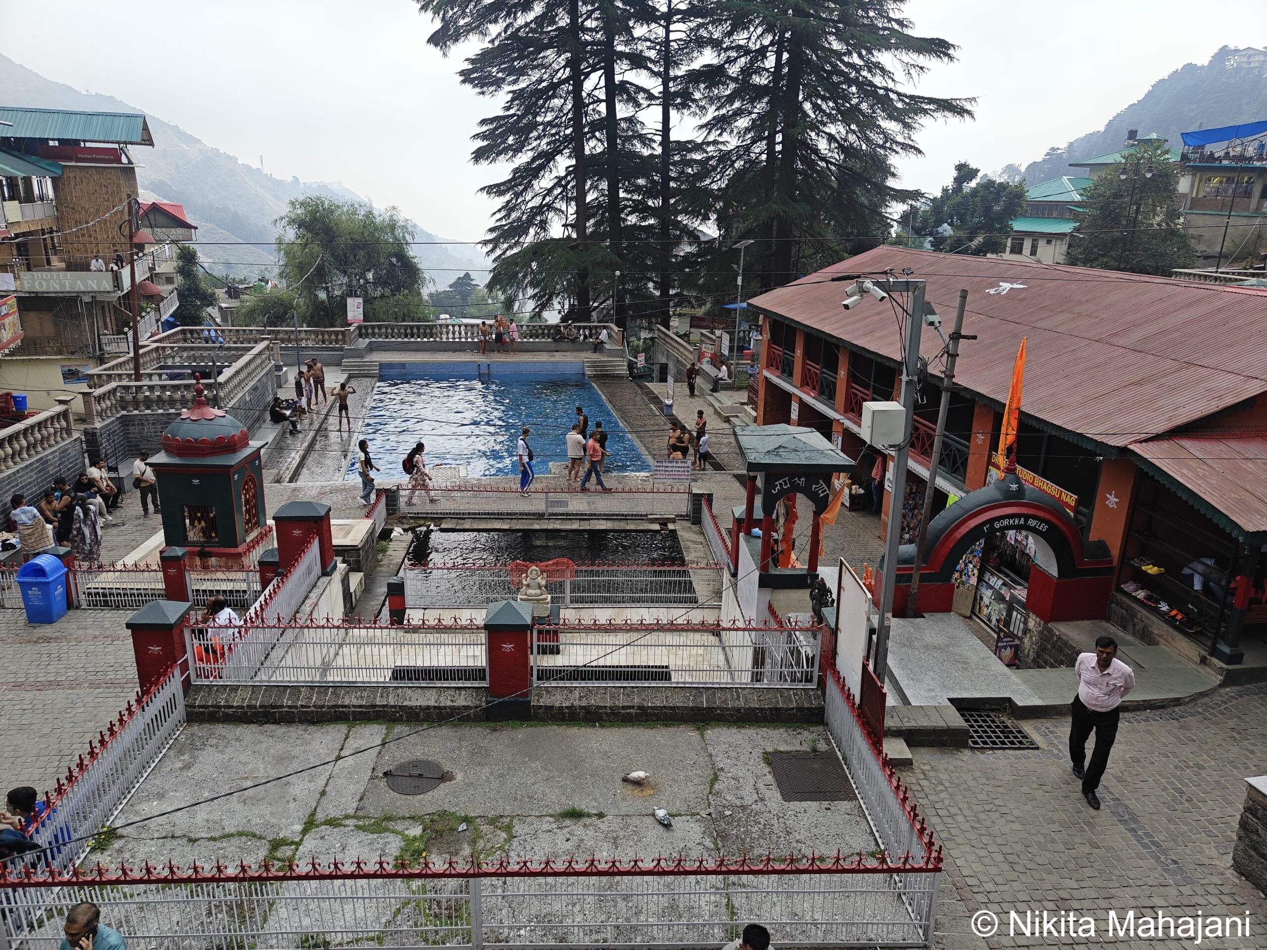 Bhagsu Nag Swimming pool, Mcleodganj.