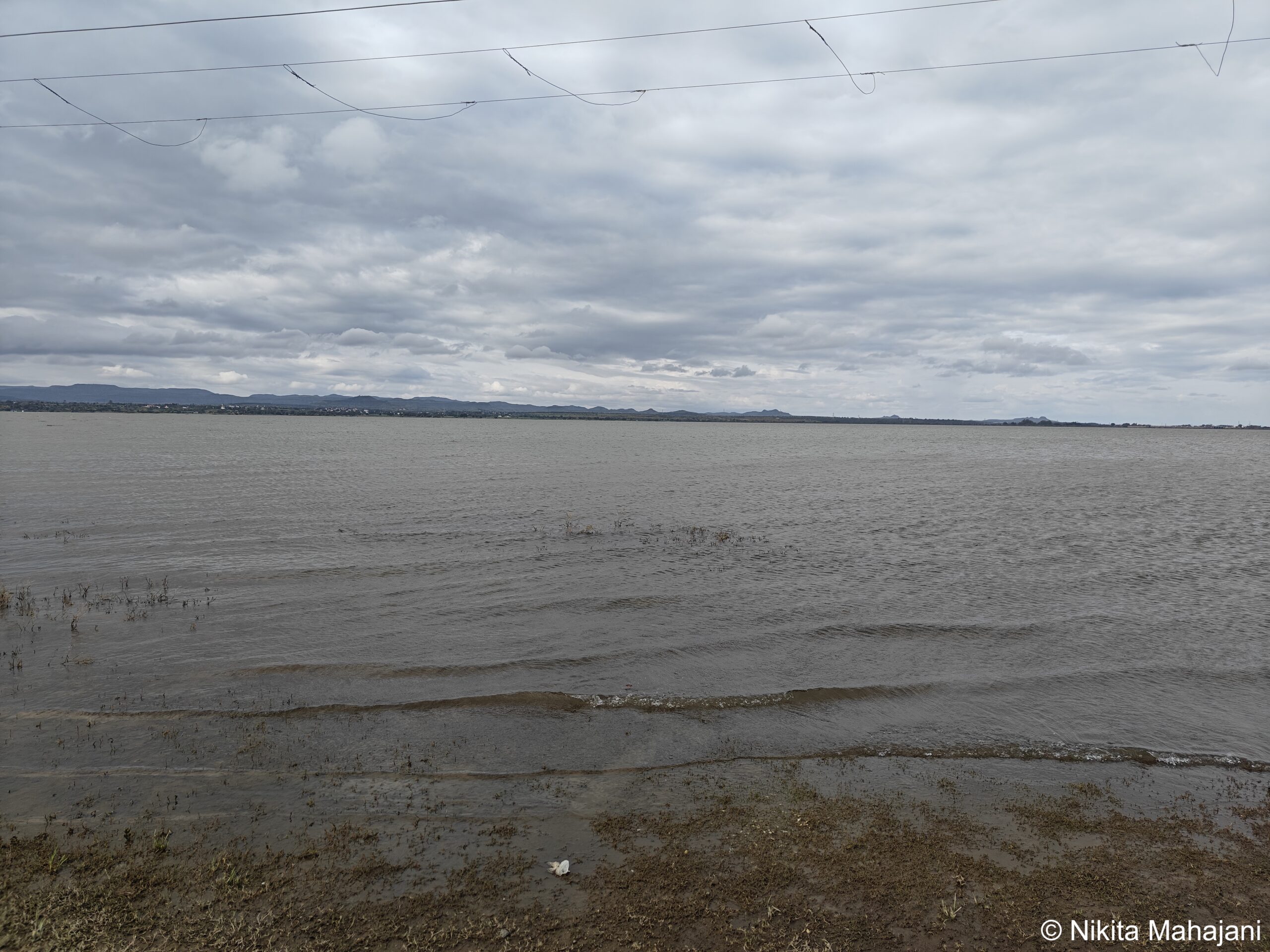 Veer Dam lake view.