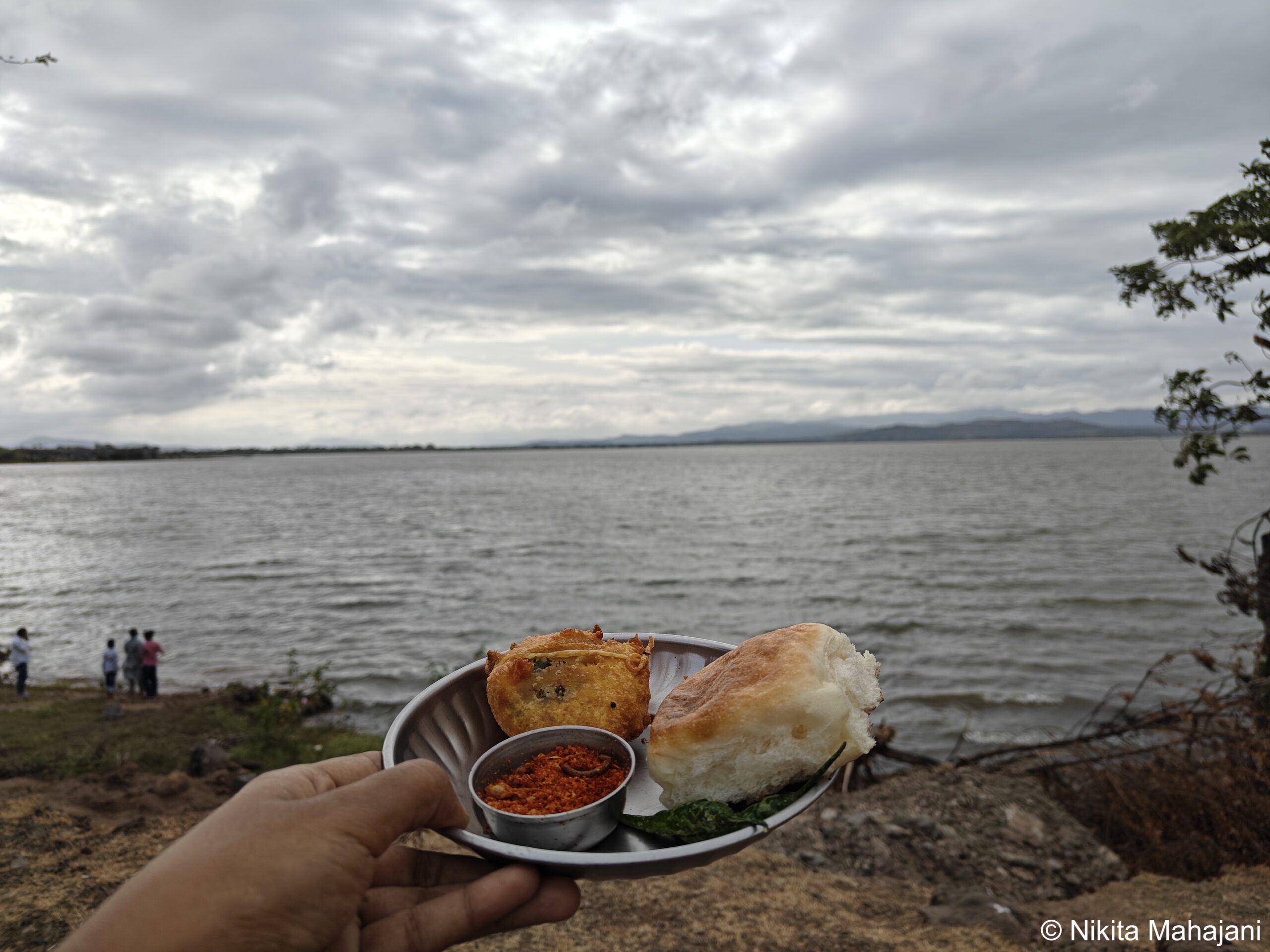 Selfie Point, Veer Dam lake view.