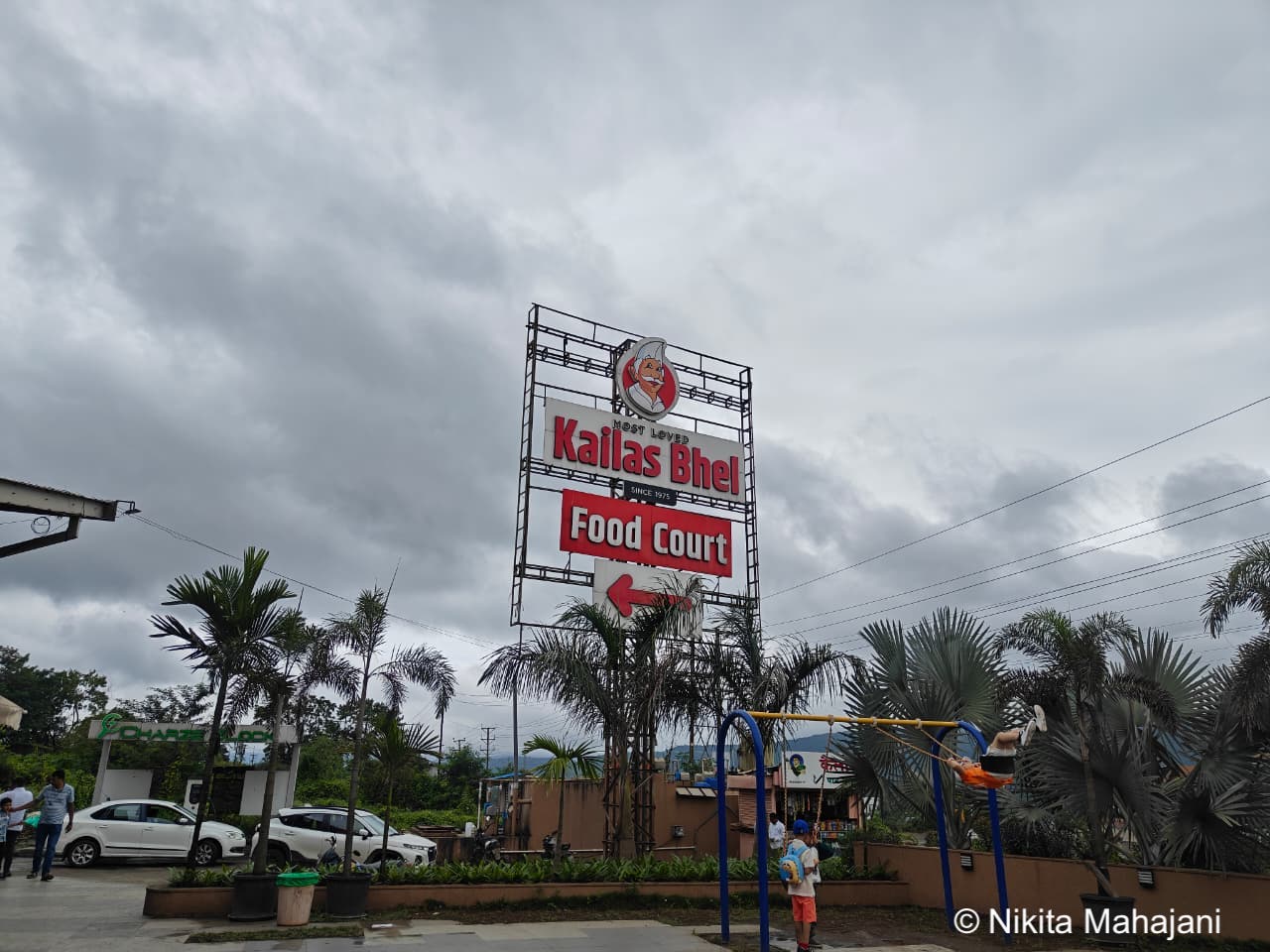 Kailas bhel food court Varve