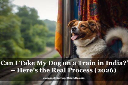 travel with dogs cats pets in indian railway