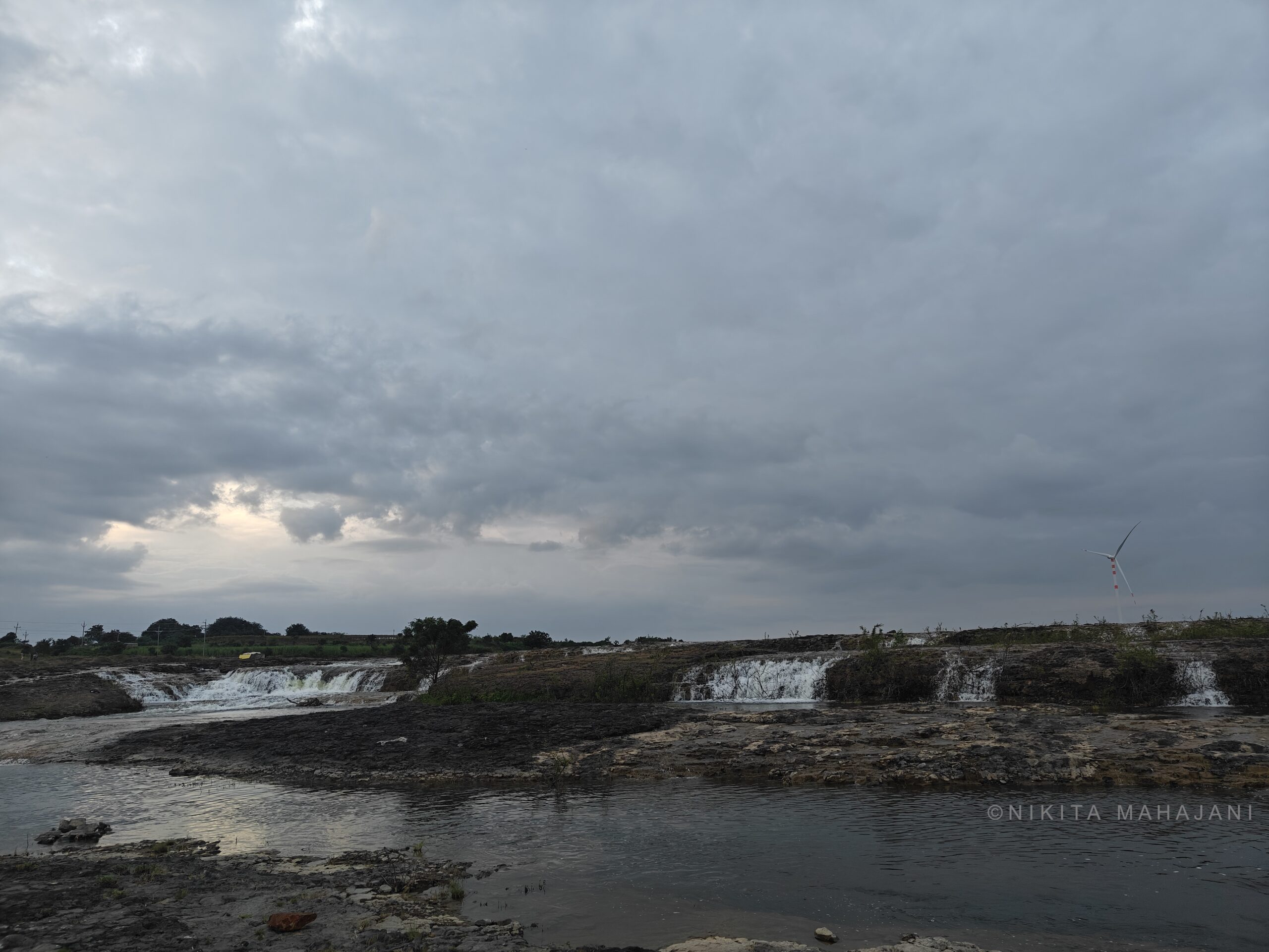 Bori (kurnur) dam mini waterfall