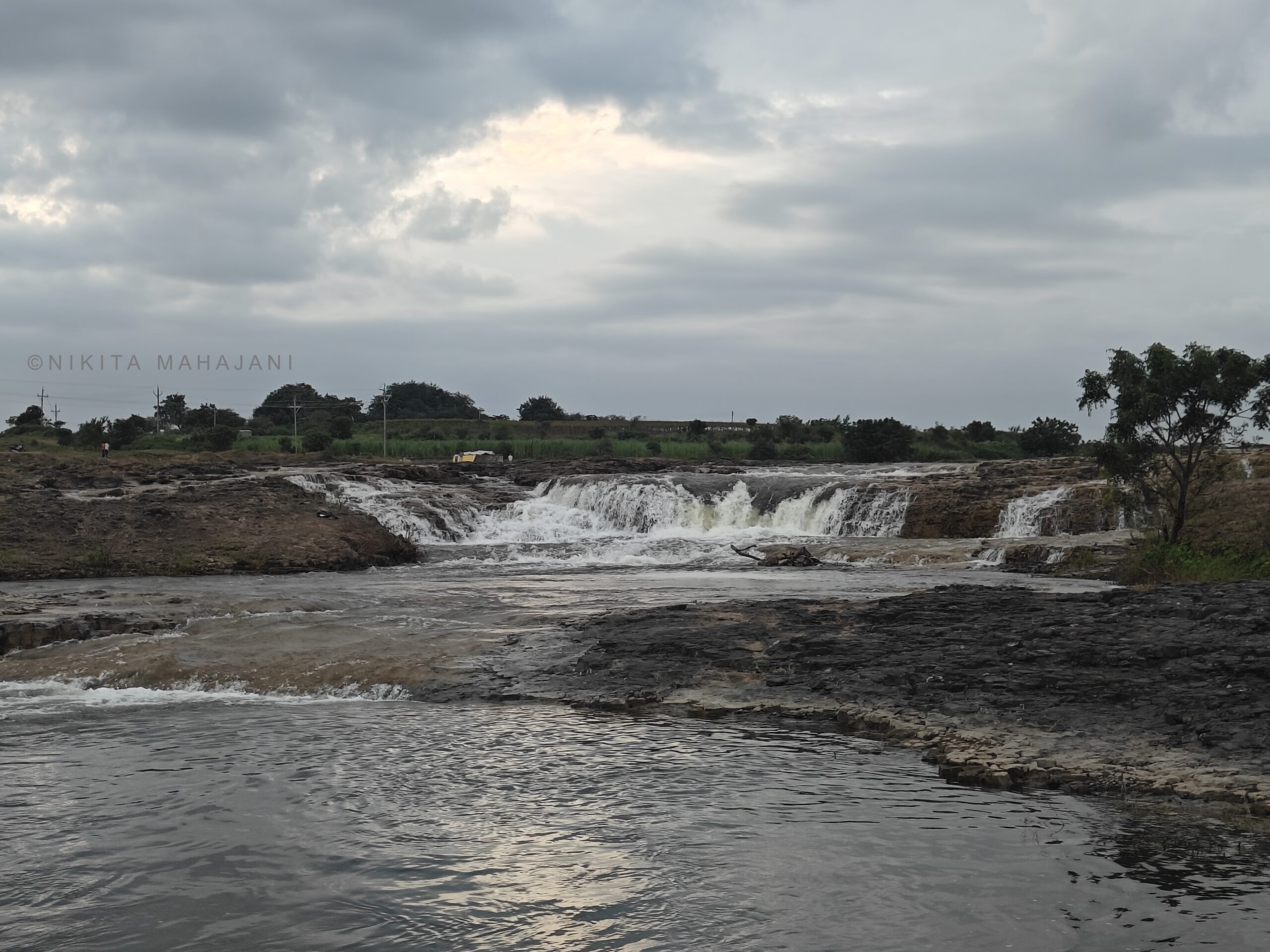 Bori (kurnur) dam mini waterfall